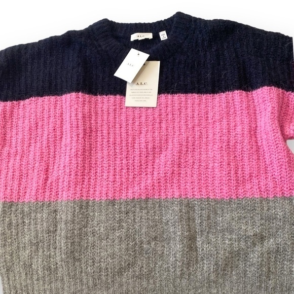 NWT, A.L.C. Womens Robertson Alpaca & Wool-Blend Sweater, Size L - Picture 6 of 14